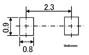 Mechanical Drawing - Toshiba XCUZ Zener Diodes